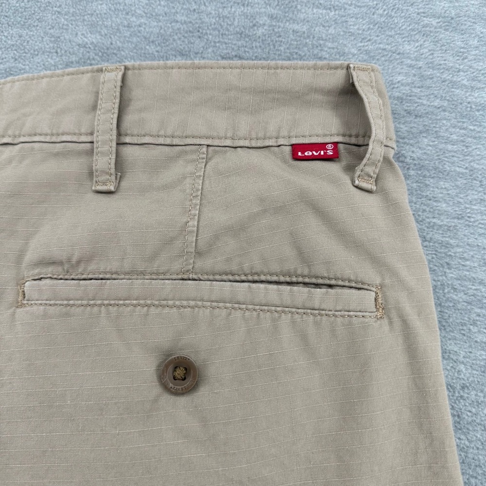 Levi's Cargo Shorts Mens 36 Tan Carrier Cargo Ripstop Multi-Pocket Outdoor - Picture 6 of 10